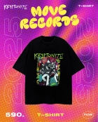 Pre-Order T-SHIRT KRYPTONITE OVERSIZED - BLACK  (เสื้อฟอก)