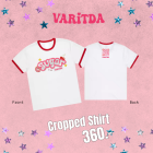 T-Shirt VARITDA SUGAR - CROPPED SHIRT