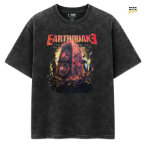 Earthquake Speaker Oversized washed